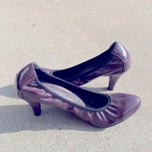 Dark purple heels size 7